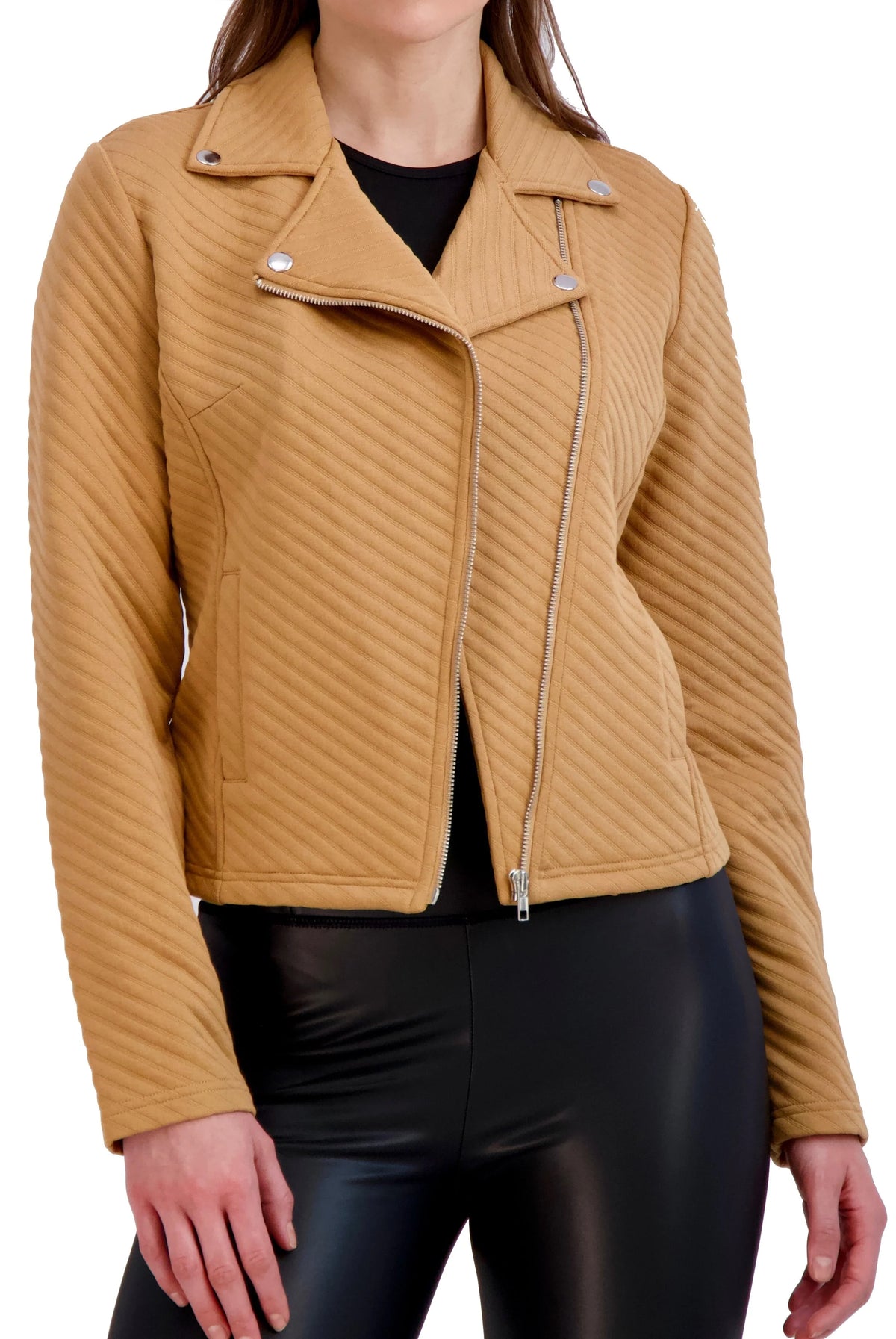 Ottoman Knit Asym Moto