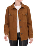 Unlined Vegan Cashmere Shacket