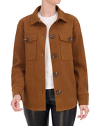 Unlined Vegan Cashmere Shacket