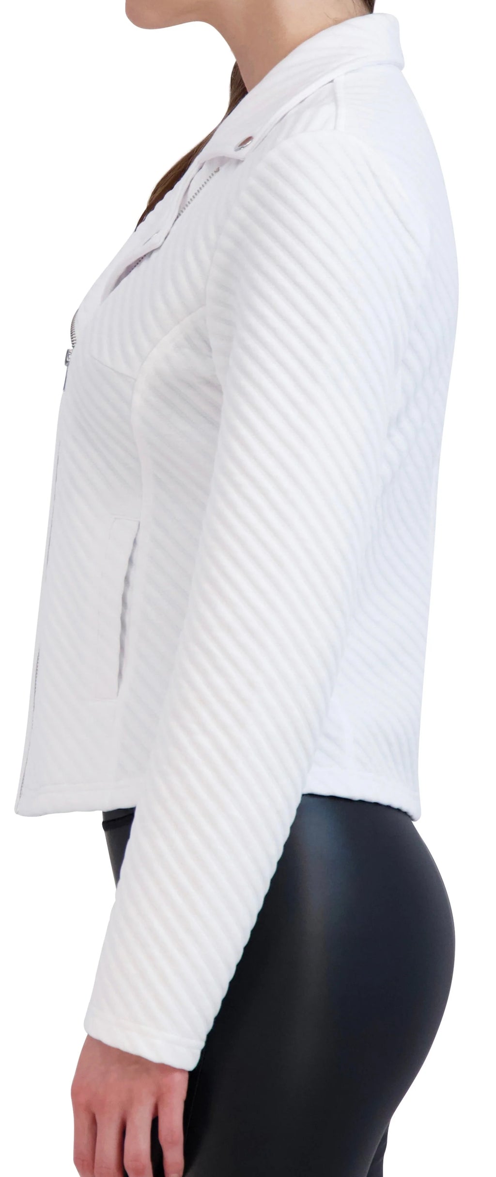Ottoman Knit Asym Moto