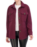 Unlined Vegan Cashmere Shacket