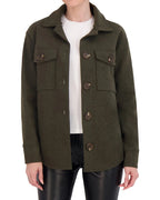 Unlined Vegan Cashmere Shacket