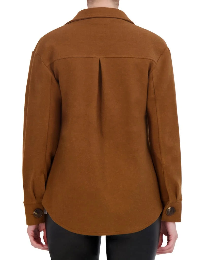 Unlined Vegan Cashmere Shacket