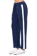Modal Scuba Knit Jogger w Contrast Stripe