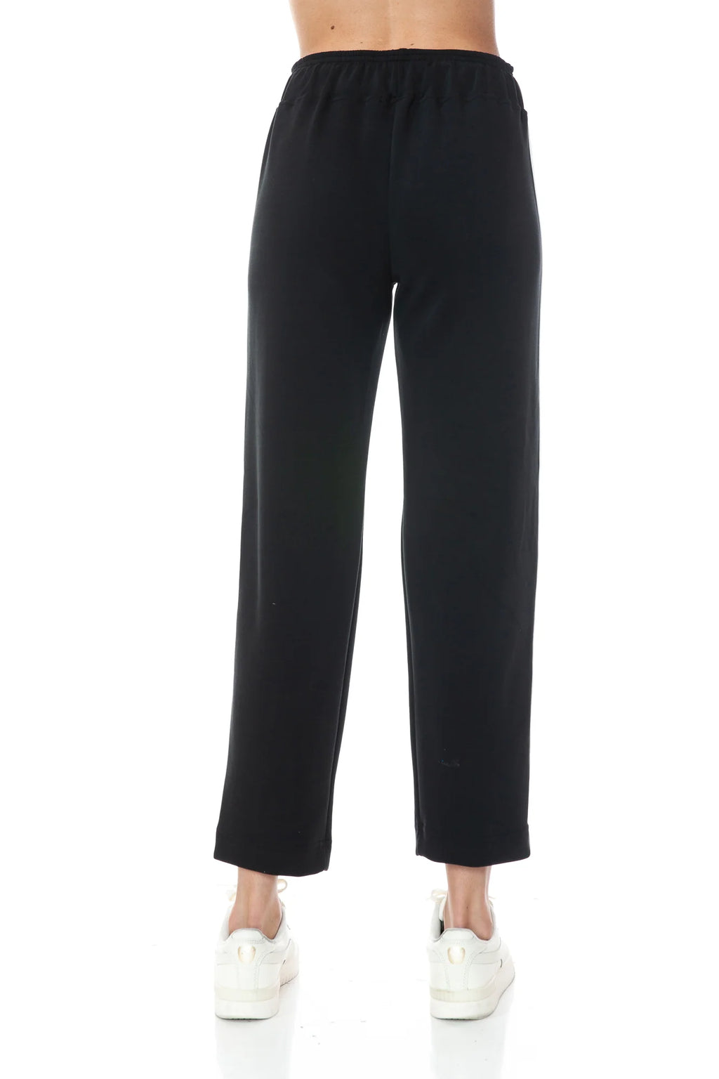 Modal Scuba Knit Jogger w Contrast Stripe