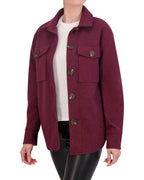 Unlined Vegan Cashmere Shacket