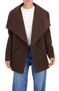 Vegan Cashmere Drape Jacket