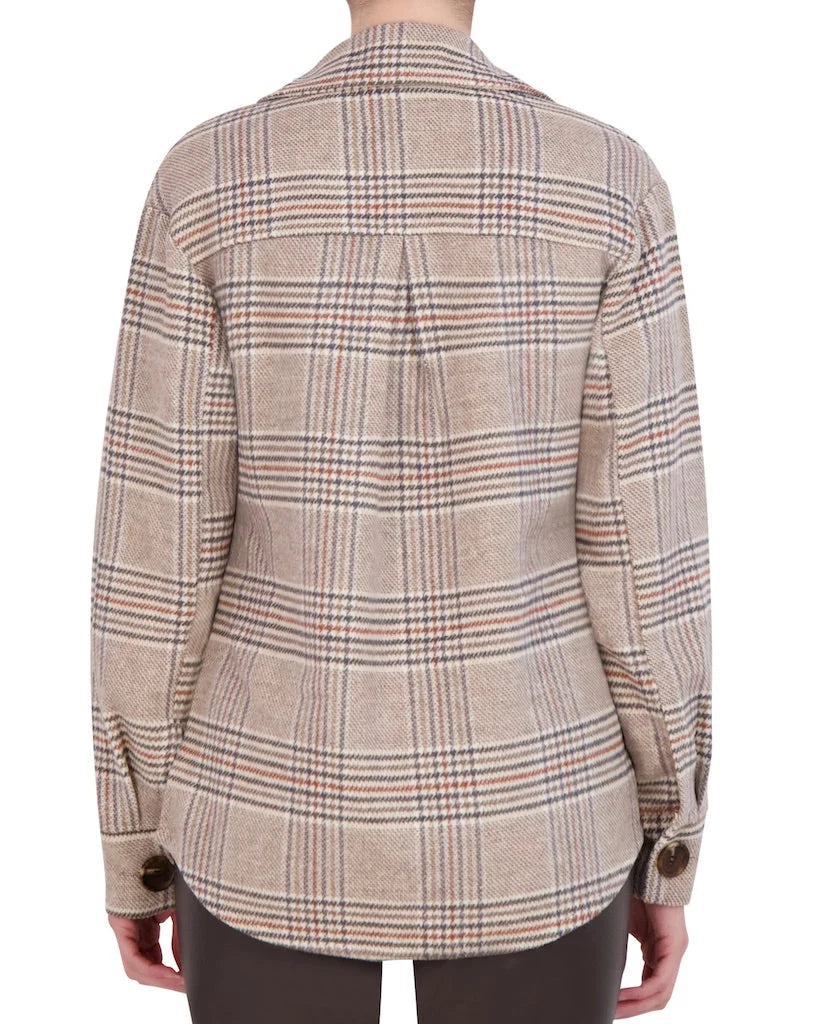 Unlined Vegan Cashmere Shacket